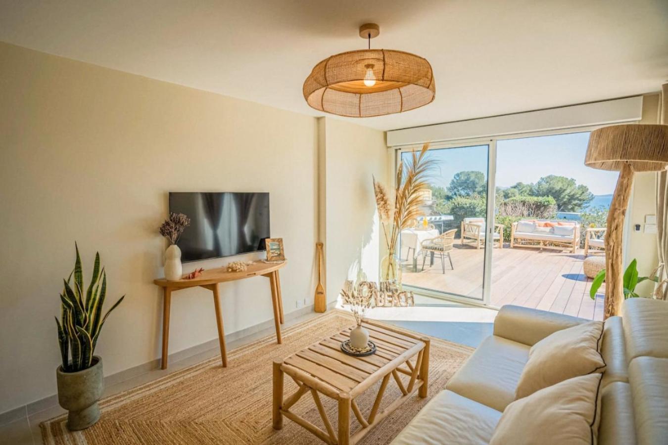 Logement Vue Mer Splendide - Situe A 50 Metres Du Bord De Mer Et 2 Minutes Des Plages - Bandolina Ngoại thất bức ảnh