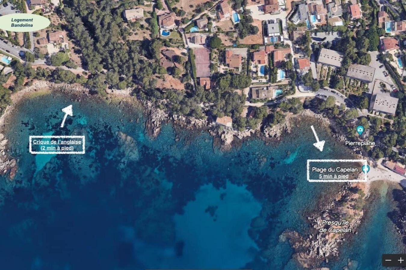 Logement Vue Mer Splendide - Situe A 50 Metres Du Bord De Mer Et 2 Minutes Des Plages - Bandolina Ngoại thất bức ảnh