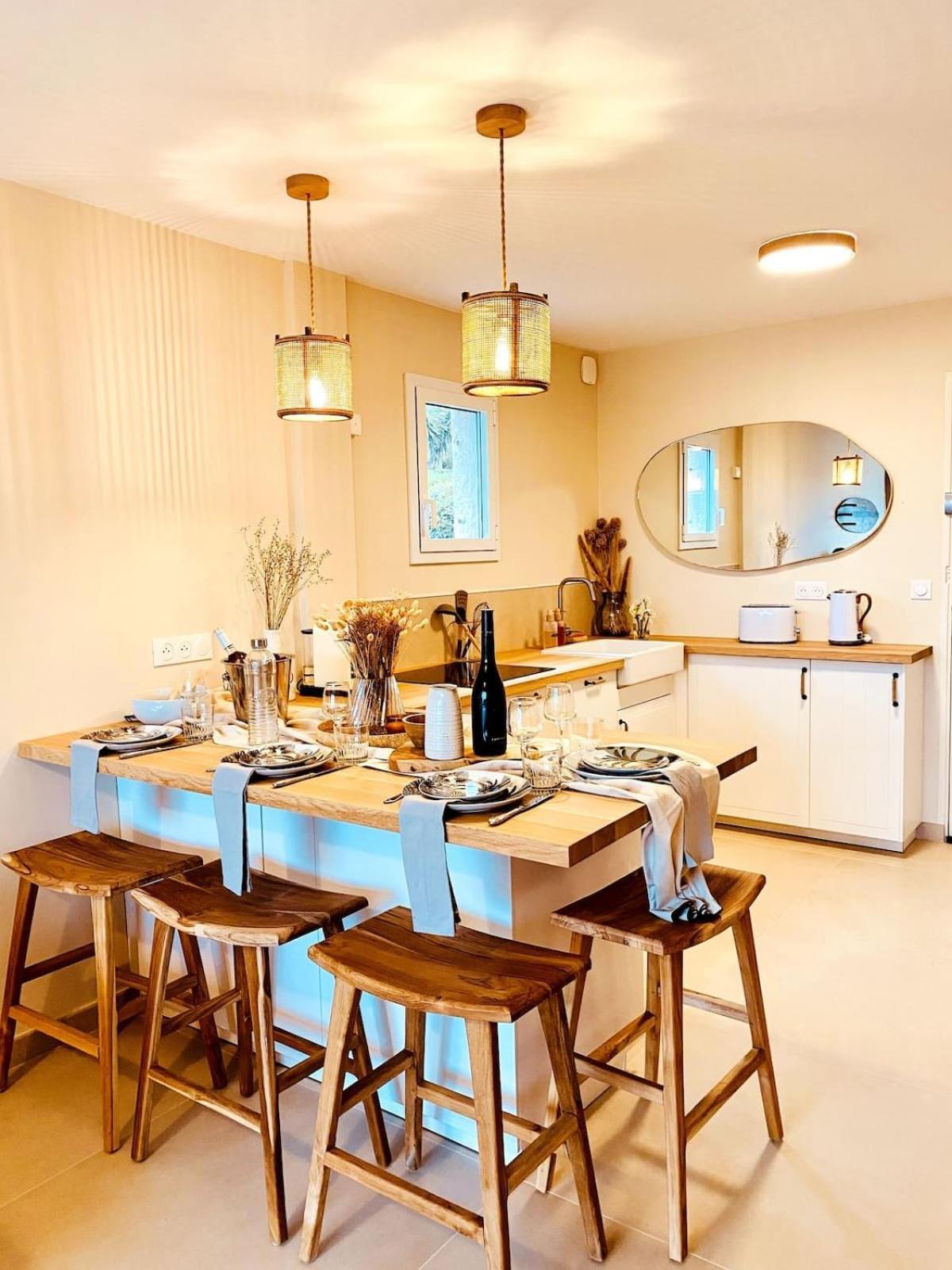 Logement Vue Mer Splendide - Situe A 50 Metres Du Bord De Mer Et 2 Minutes Des Plages - Bandolina Ngoại thất bức ảnh